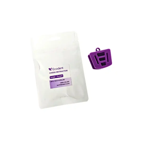 Ecodent Cheek Retractor Purple and Green