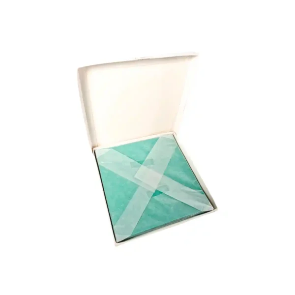 Ecodent Rubber Dam, Dark Blue and Green, Size 5x5, 6x6