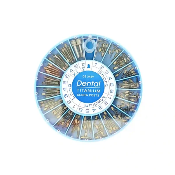 Ecodent Dental Screw Post Golden - Plated and NiTi