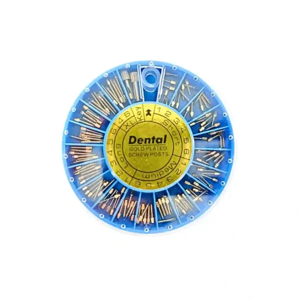 Dental Screw Post Golden - Plated and NiTi
