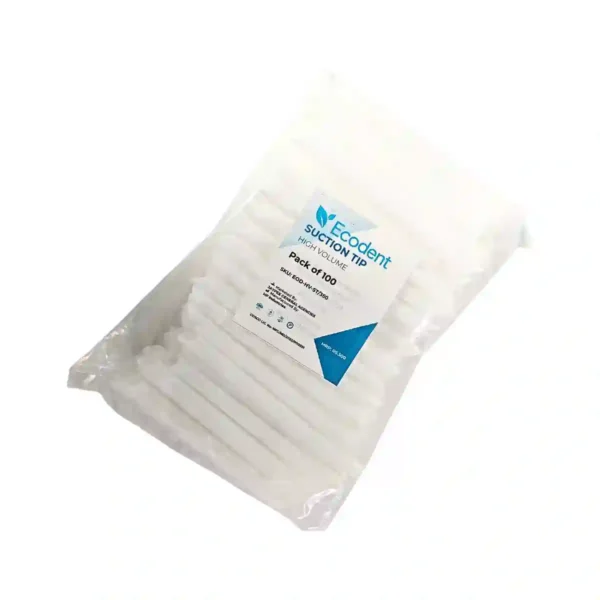 Ecodent High Volume Suction Tip, Pack of 100