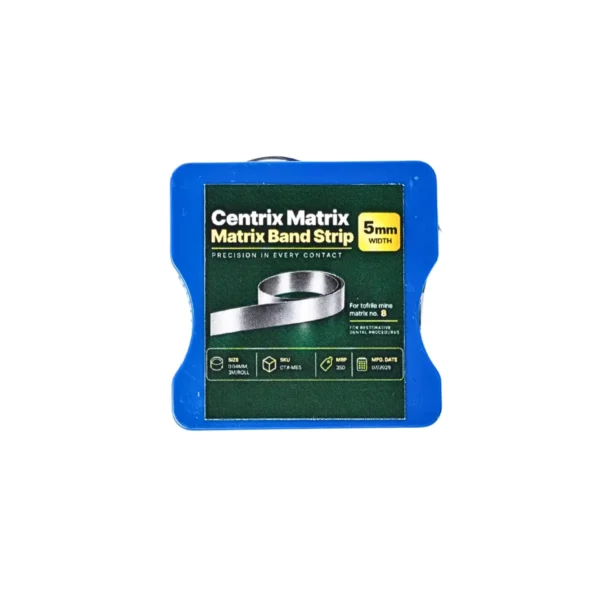 Centrix Dental Matrix Strip Matrix Band Roll for Restorative Dental Procedures, 5mm 6mm & 7mm
