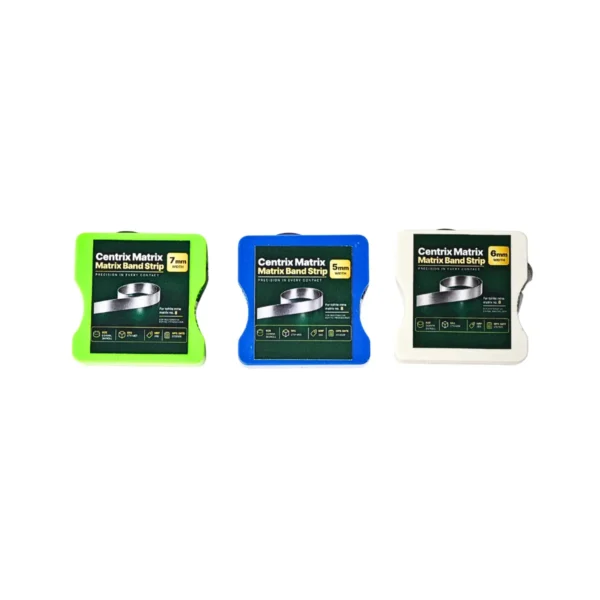 Centrix Dental Matrix Strip Matrix Band Roll for Restorative Dental Procedures, 5mm 6mm & 7mm
