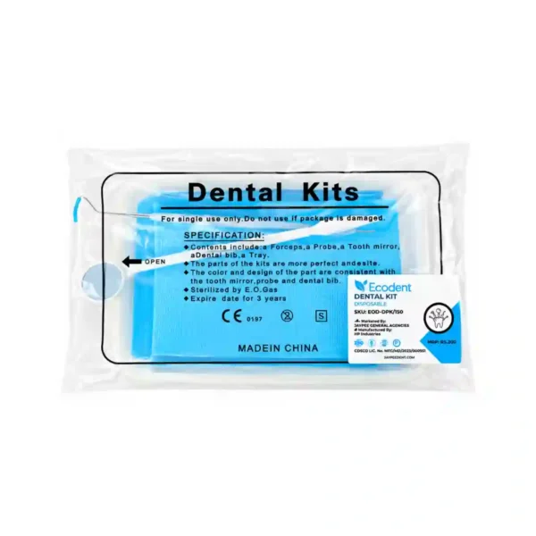 Ecodent Disposable Dental Kit Disposable