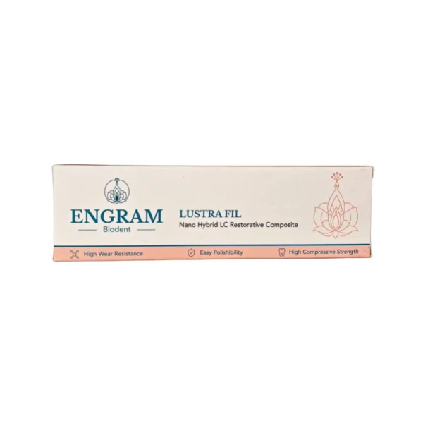 Engram Biodent Lustra Fil Biodent Nano Hybrid LC Restorative Composite, Shade A1, A2, A3, A3.5, AO2, AO3, B1, B2