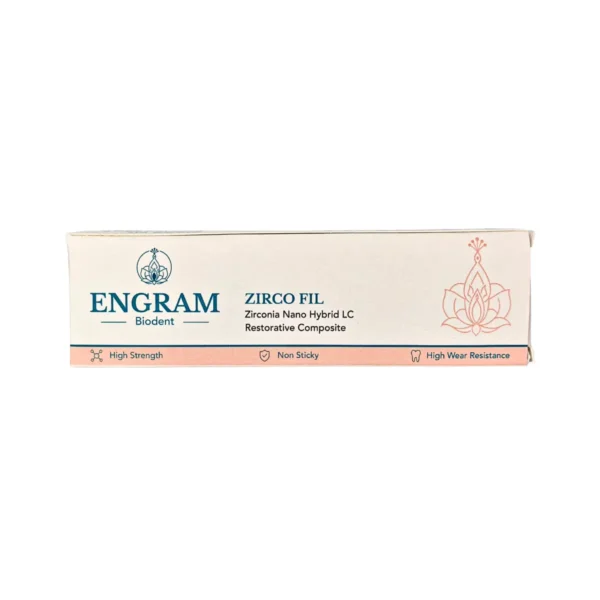 Engram Zirco Fil, Zirconia Nano Hybrid LC Restorative Composite, Shade A2, A3, A3.5