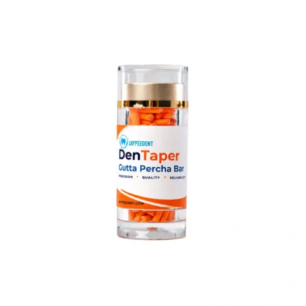 Jaypee Dent DenTaper Gutta Percha Bar for Obturation, 100piece of Bottle