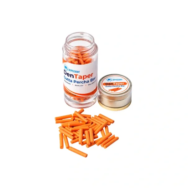 Jaypee Dent DenTaper Gutta Percha Bar for Obturation, 100piece of Bottle